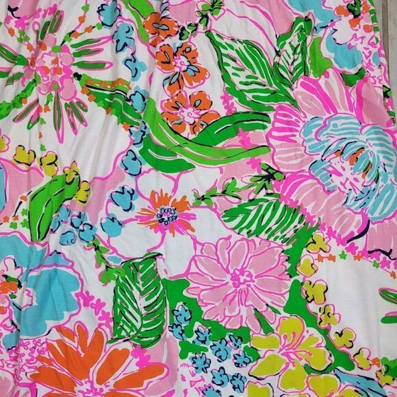 LILLY PULITZER for Target Strapless Jersey Maxi Dress in Nosey Posey Print - Picture 4 of 7